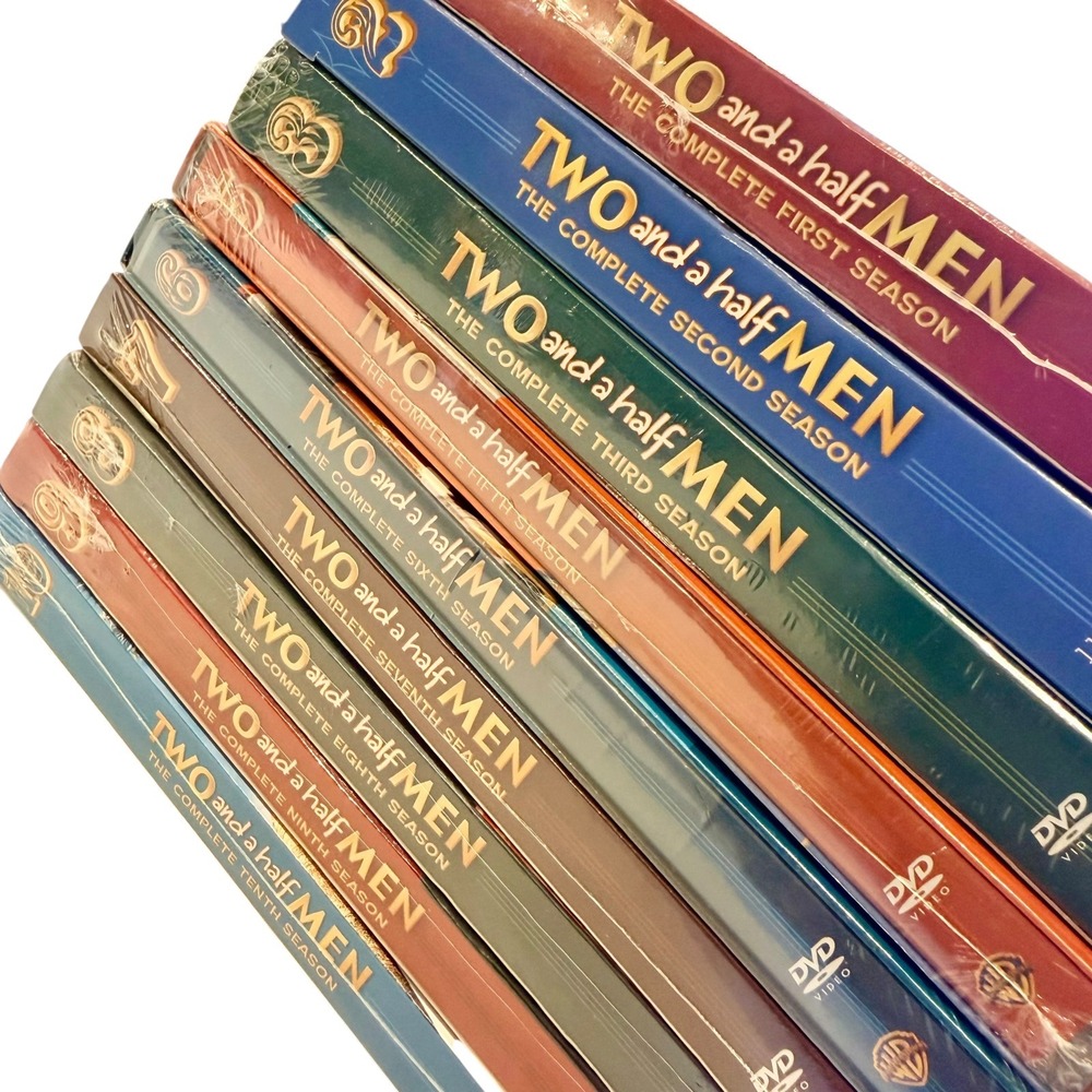 Two and a Half Men DVD Seasons 1-3 5-10 Lot Sitcom Comedy TV Series Mixed Set